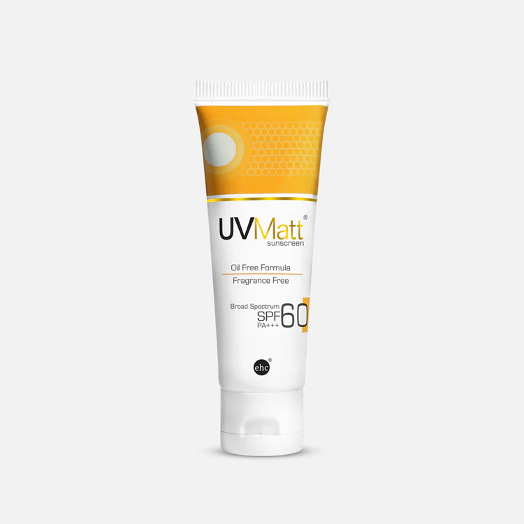 UV Matt SPF 60 Sunscreen: Broad Spectrum, Matte & Anti-Tan Protection