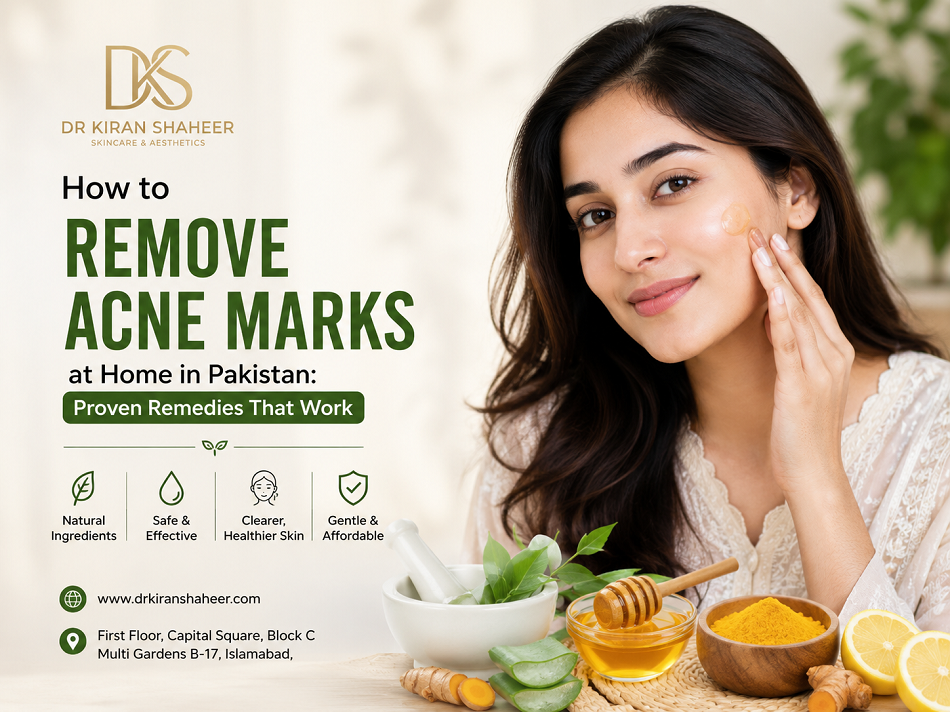 How to Remove Acne Marks at Home in Pakistan