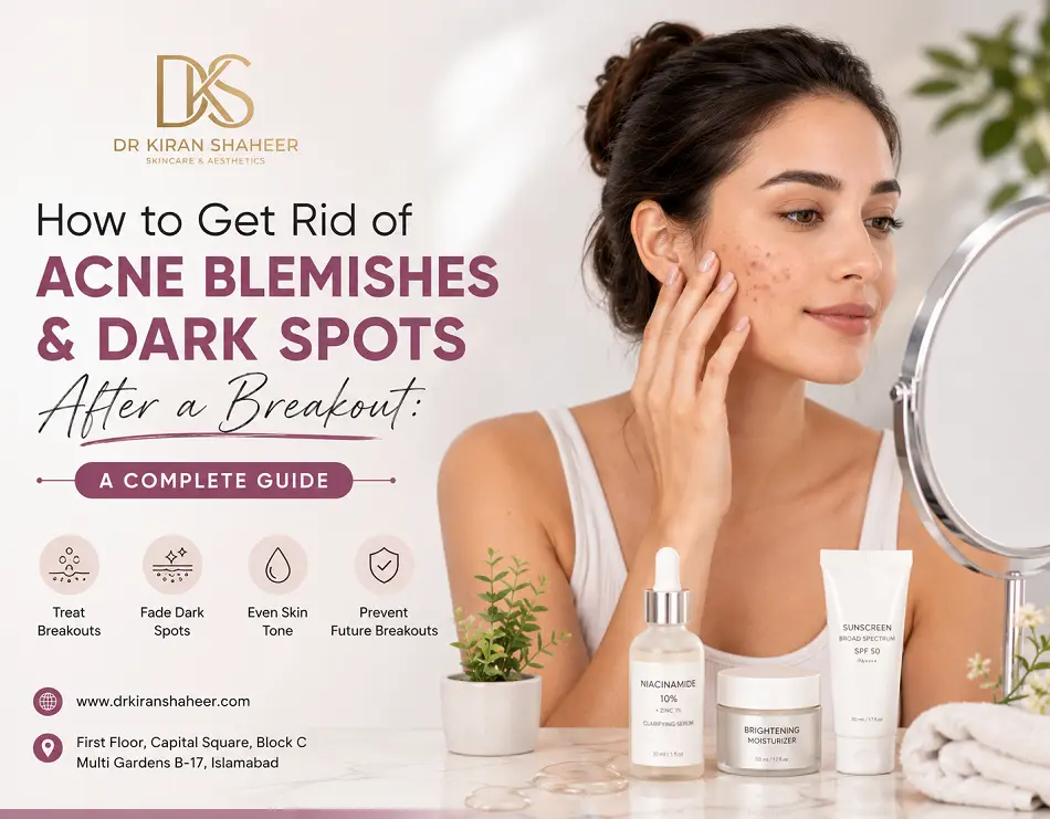 How to Get Rid of Acne Blemishes and Dark Spots