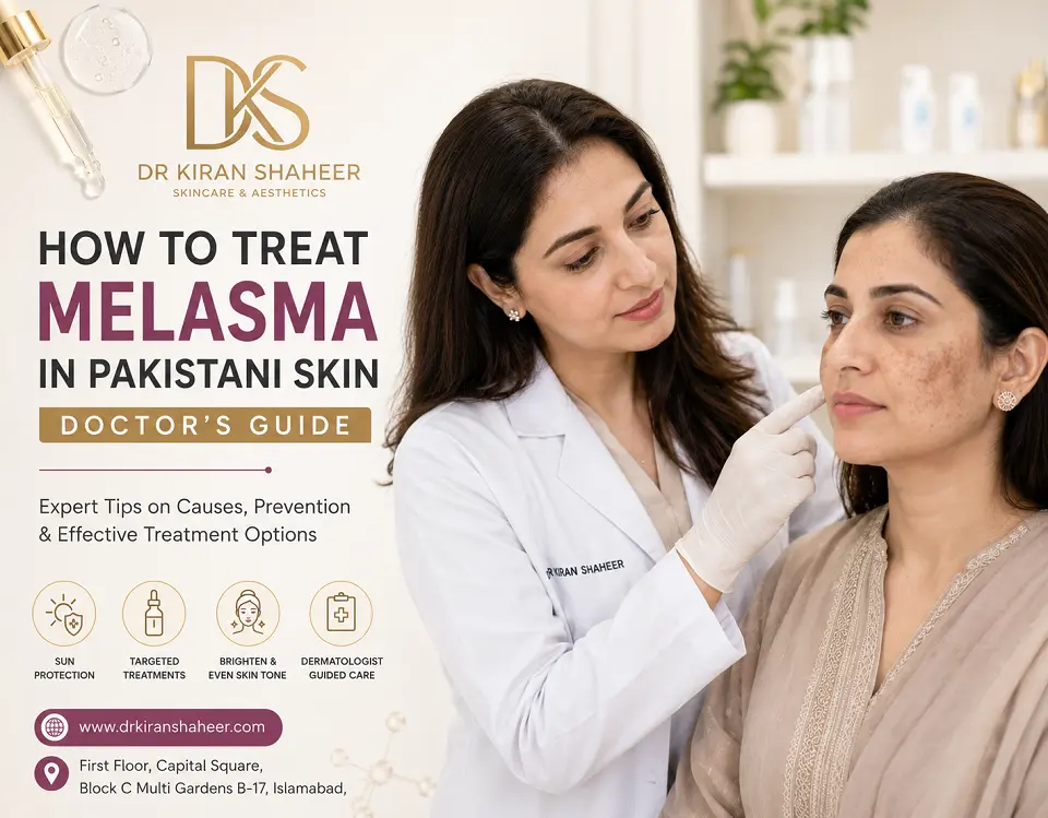 Melasma treatment guide for Pakistani skin