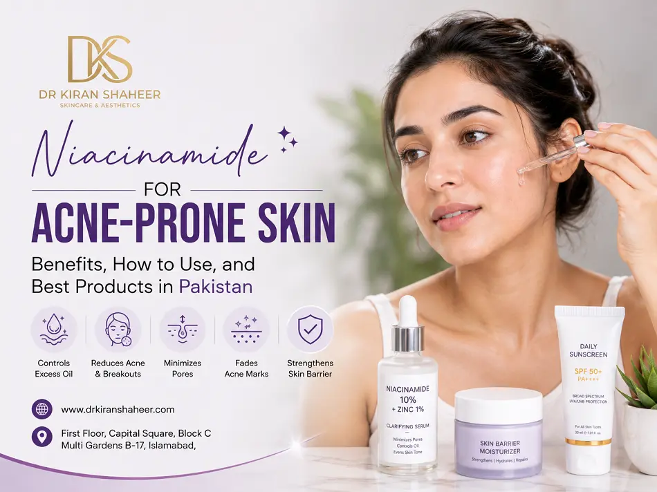 Niacinamide for Acne-Prone Skin