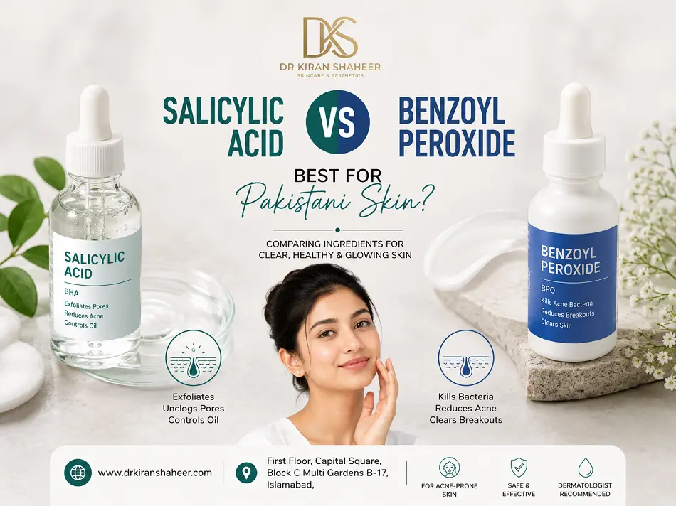Salicylic vs Benzoyl